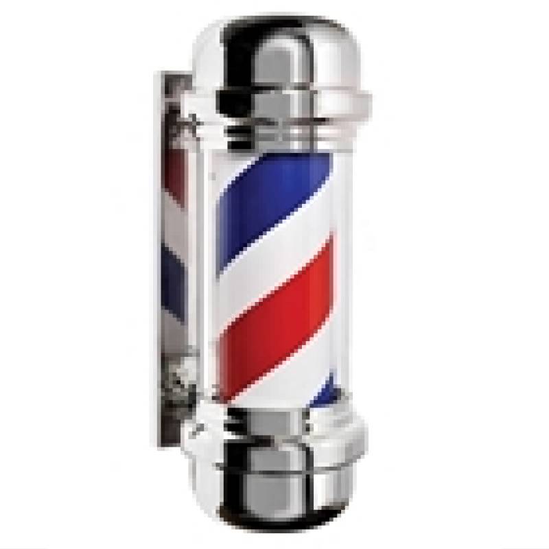 Słupek barberski/fryzjerski Barber Pole - 69cm