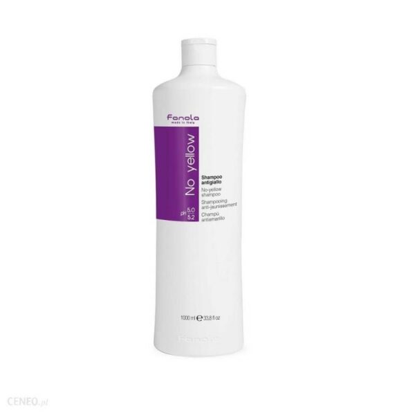 Fanola No Yellow szampon /1000ml — Zdjęcie produktu 01