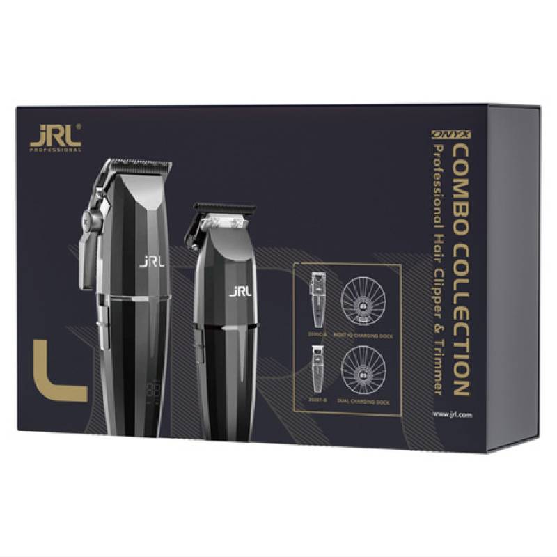 JRL Onyx24 maszynka+trymer+2 stacje zestaw