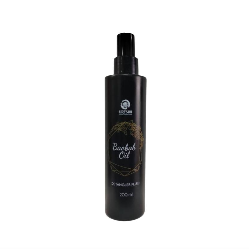 URESHI Baobab Detangler Fluid – odżywka bez spłukiwania z olejkiem z baobabu /200ml — Zdjęcie produktu 01