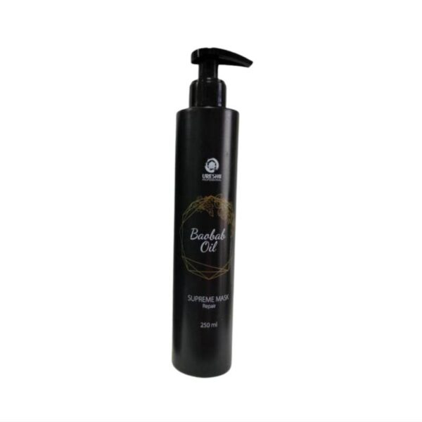 URESHI Baobab oil mask – maska głęboko odbudowująca z olejkiem z baobabu / 250ml — Zdjęcie produktu 01
