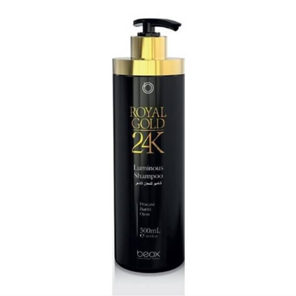 BEOX Royal Gold 24K Shampoo Luminous /500ml — Zdjęcie produktu 01