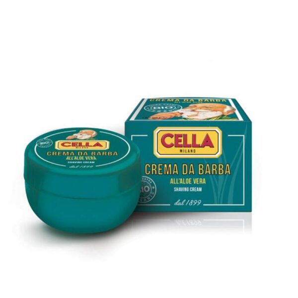 Cella Shaving Cream Aloe Vera BIO mydło do golenia /150ml — Zdjęcie produktu 01