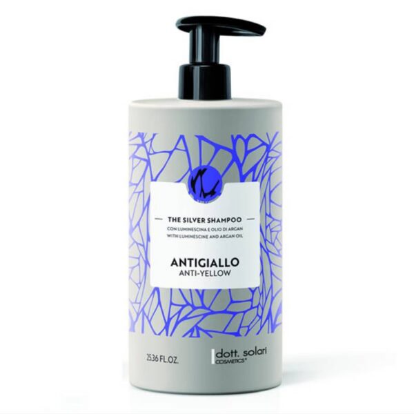 OLEA ANTI-YELLOW Silver shampoo /750ml — Zdjęcie produktu 01