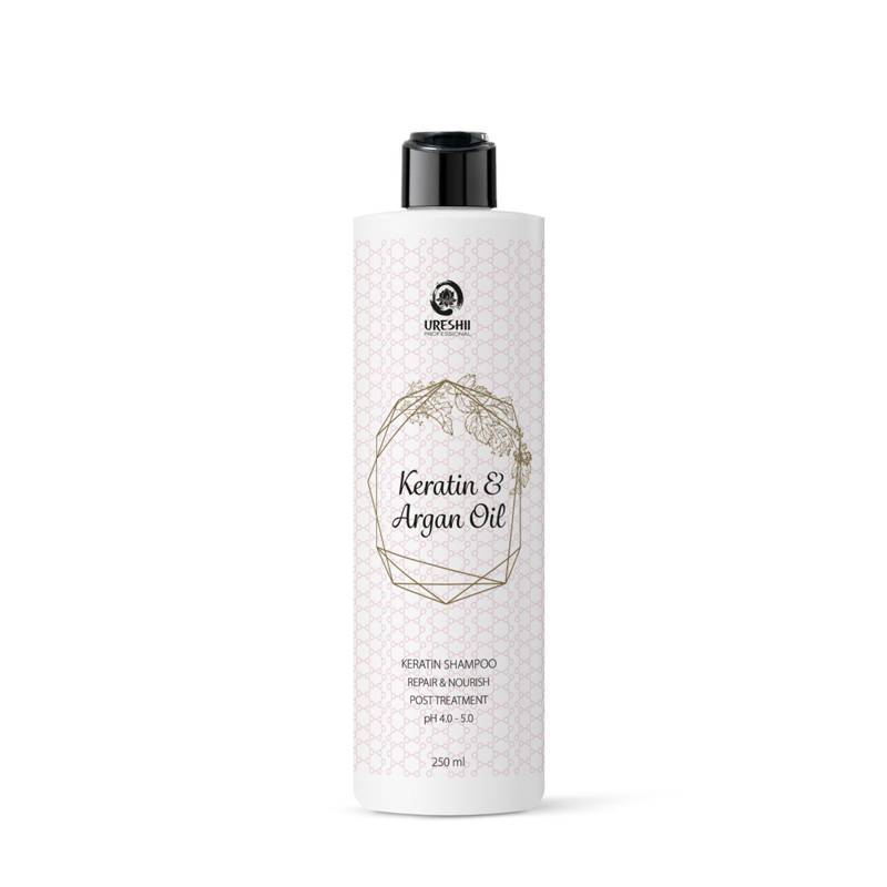 URESHII Keratin & Argan Oil Shampoo /250ml