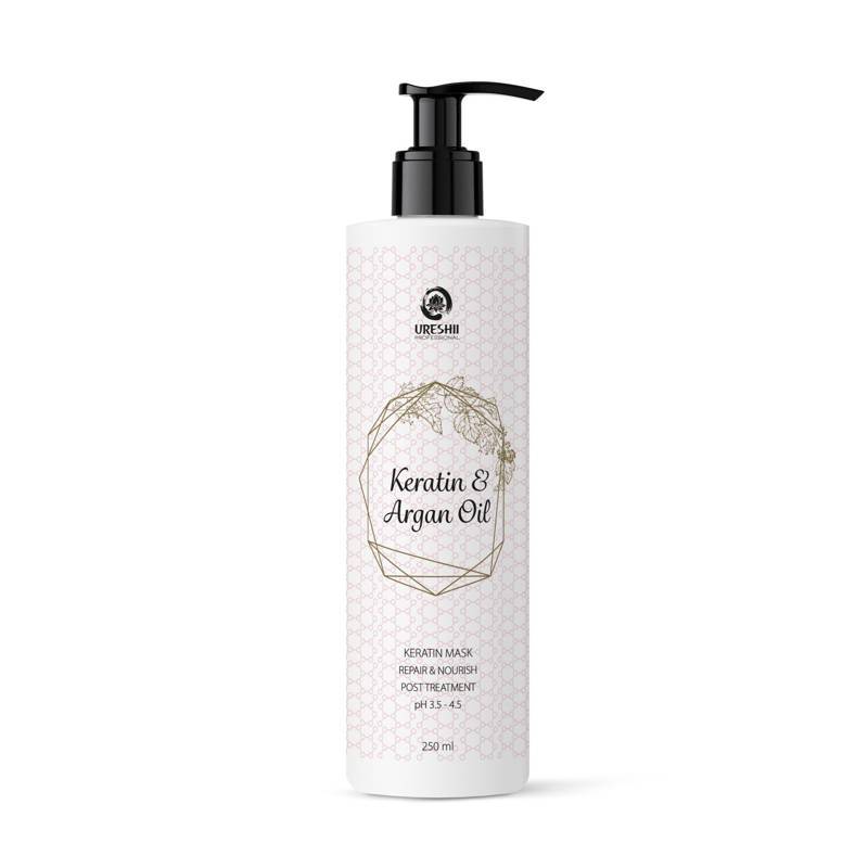 URESHII Keratin & Argan Oil Mask /250ml