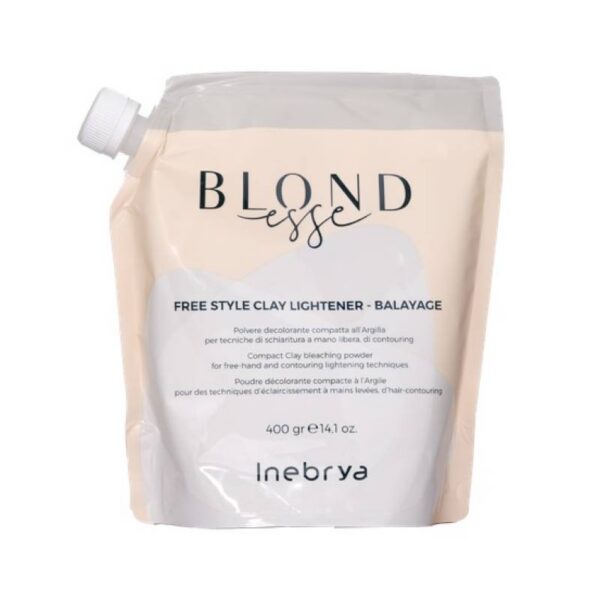INEBRYA BlondEsse Free Style Clay Lightener – Bayalage /400g — Zdjęcie produktu 01