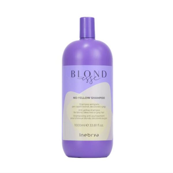 INEBRYA BlondEsse No-Yellow – Shampoo /1000ml — Zdjęcie produktu 01