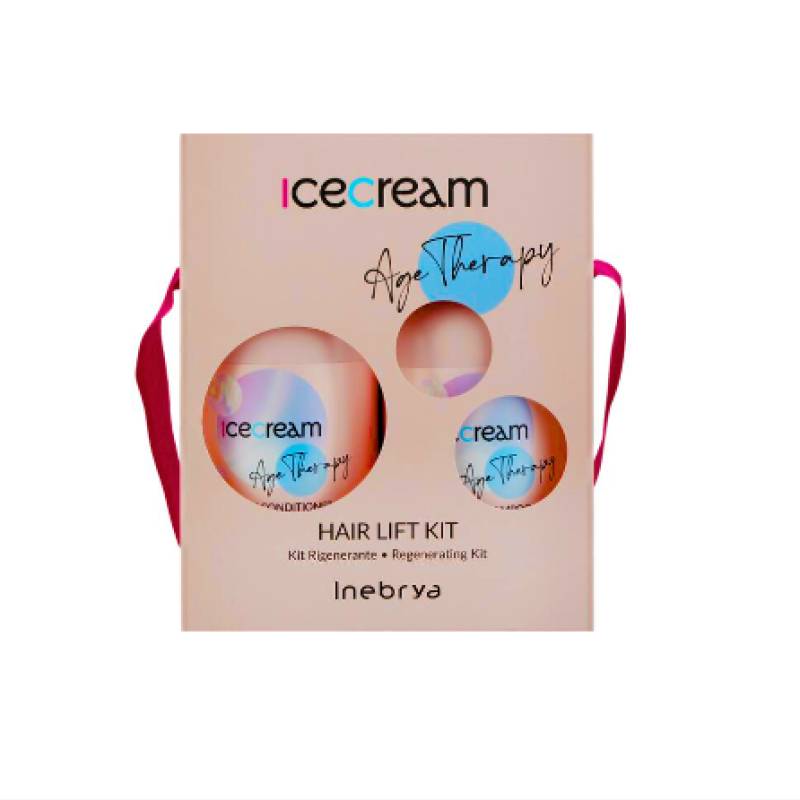 ICE CREAM Age Therapy Hair Lift Szampon+Odżywka Kit /300+300ml NEW
