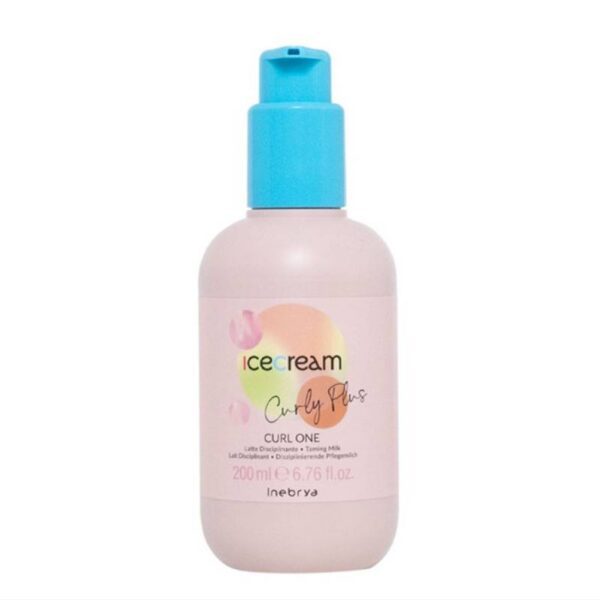 ICE CREAM Curly Plus Mleczko 15w1 /200ml NEW — Zdjęcie produktu 01