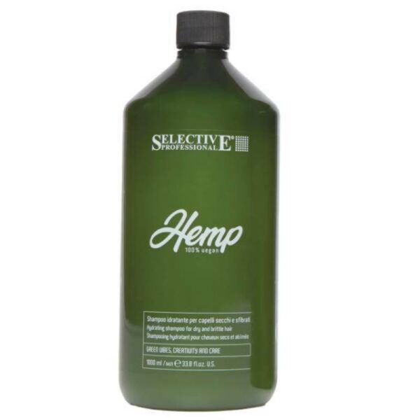 HEMP 100% Vegan Shampoo Idratante /1000ml — Zdjęcie produktu 01