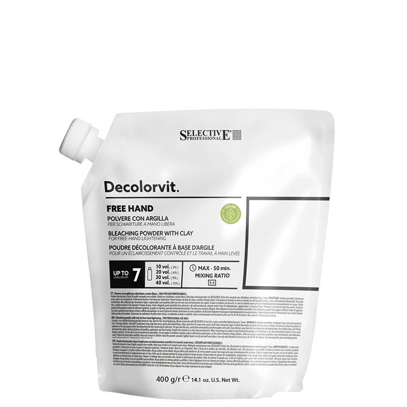 Decolorvit FREE HAND - Rozjaśniacz UP TO 7 /400g