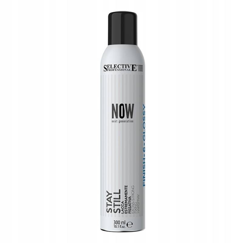 NOW Stay Still - lakier ekstremalne utrwalenie /300ml