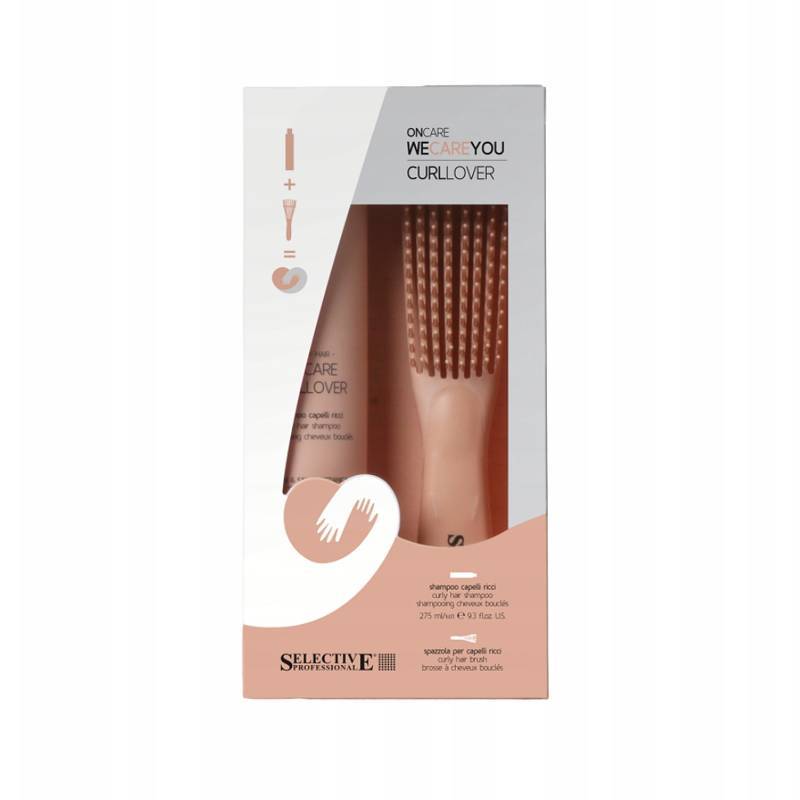 ONcare We Care You CURLLOVER KIT shampoo 275ml+szczotka