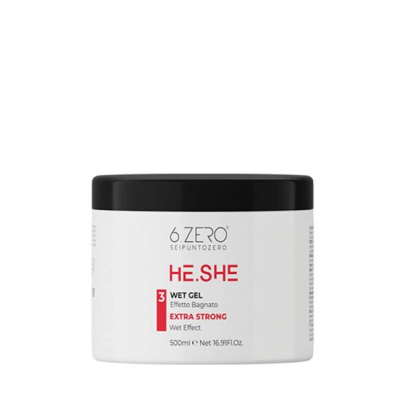 6.ZERO HE.SHE Wet Gel Extra Strong „3” /500ml — Zdjęcie produktu 01