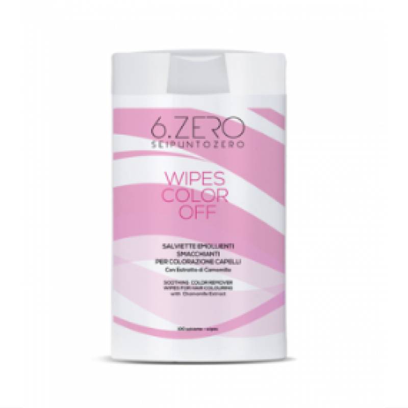 6.ZERO Color Off Wipes Chusteczki /100szt