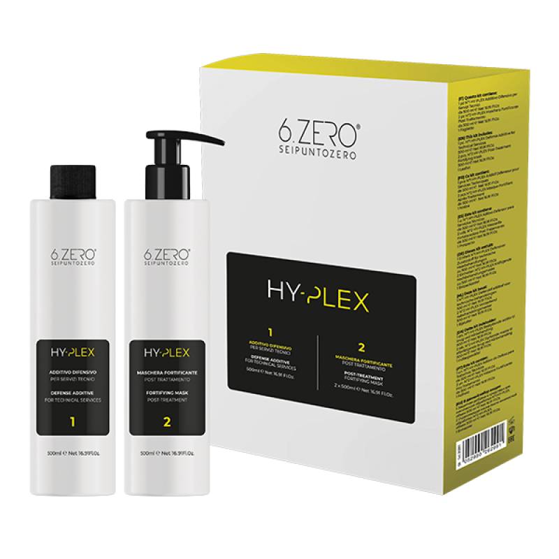 6.ZERO HY-PLEX Kuracja KIT "1" + "2" x 2szt/3x500ml