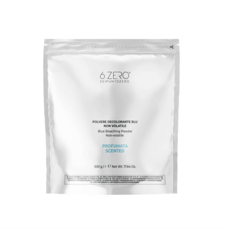 6.ZERO Rozjaśniacz Blue Powder Perfumowany /500g