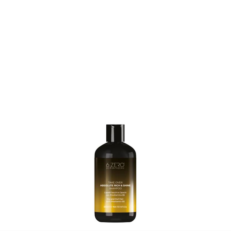 6.ZERO Take Over Absolute Rich&Shine Shampoo /300ml