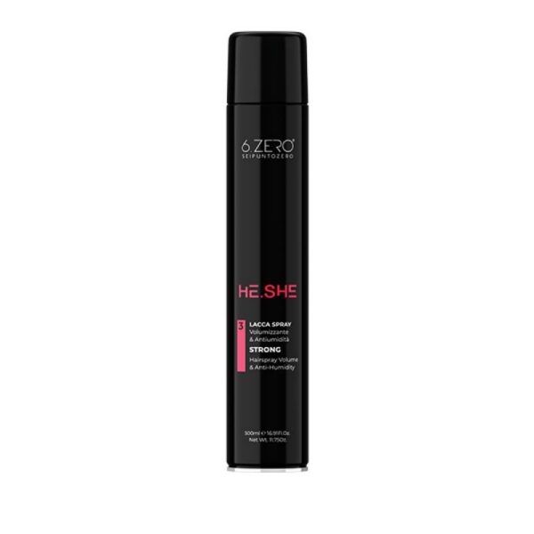 6.ZERO HE.SHE Lacca Spray Strong „3” /100ml — Zdjęcie produktu 01