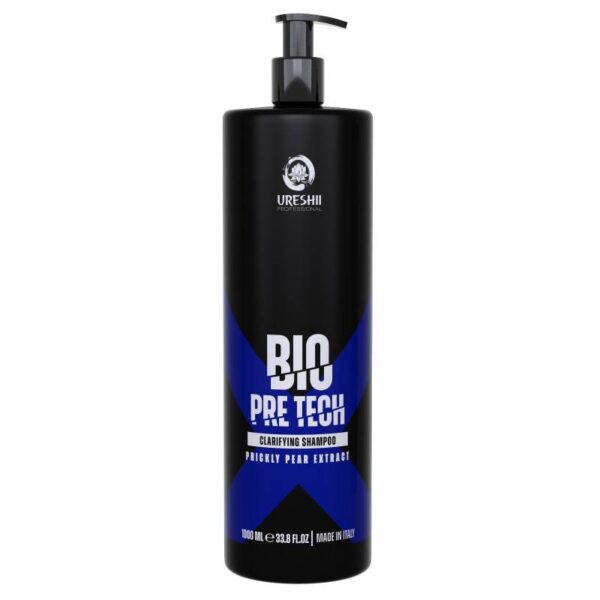 URESHII BIO Pre Tech Shampoo głęboko oczyszczający /1000ml — Zdjęcie produktu 01