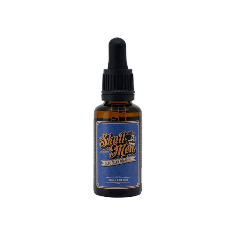 Skull Men Beard Oil Blue Ocean /30ml