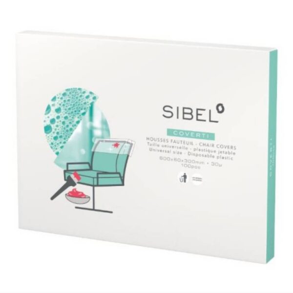 SIBEL Pokrowce jednorazowe na fotel /100szt — Zdjęcie produktu 01