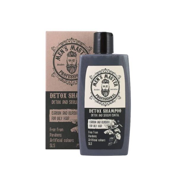 MEN’S MASTER Detox Szampon oczyszczający / 260ml — Zdjęcie produktu 01
