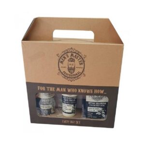 MEN'S MASTER Zestaw Face Cream+Detox Shampoo+Deodorant