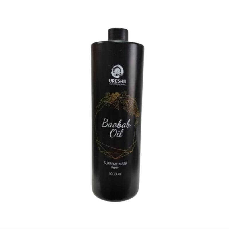 URESHI Baobab Oil Mask - odbudowująca maska z olejkiem z baobabu /1l