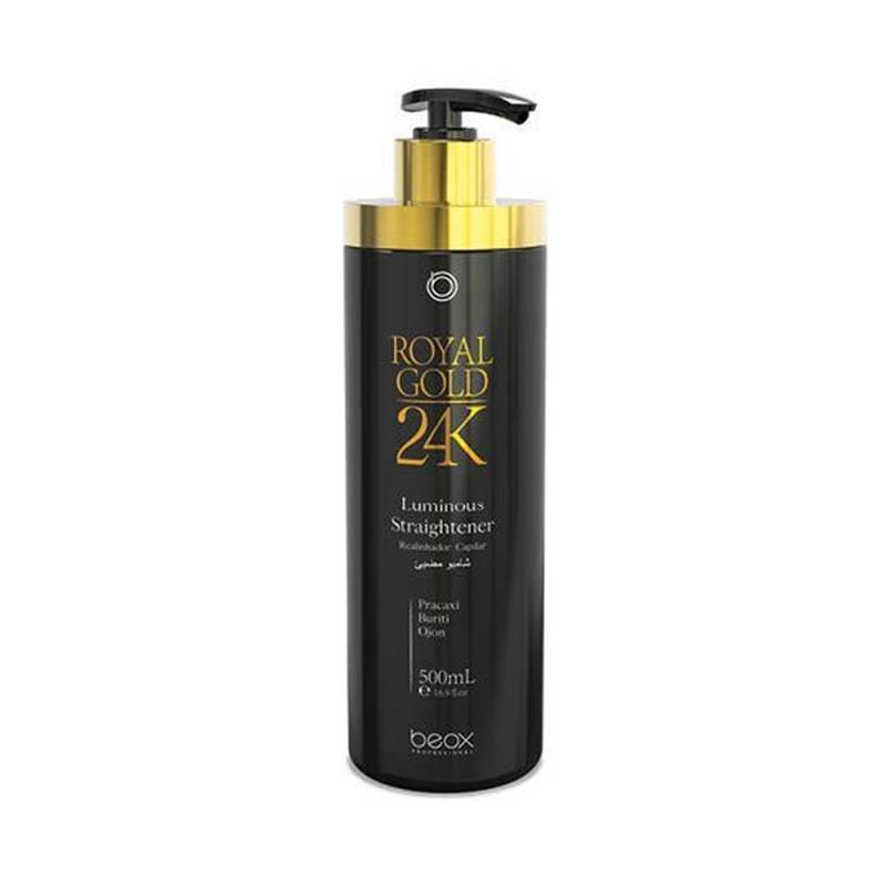 BEOX Royal Gold 24K Luminous Straightener – mascara prostująca nanoplastia / 500ml — Zdjęcie produktu 01